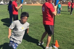 Zion at the CAF running clinic in 2016